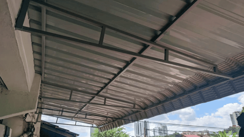 Awning Metal Deck Installation in KL & Selangor - YY Steel Resources