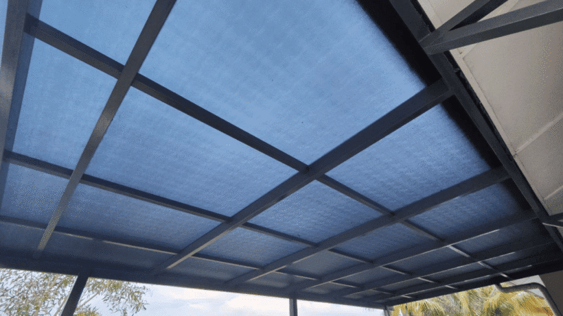 Polycarbonate Awning Malaysia Installation in KL & Selangor - YY Steel Resources