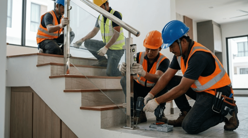 Modern Stainless Steel Railing Selangor